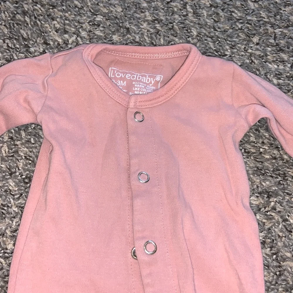 Loved baby footie - Picture 2 of 2